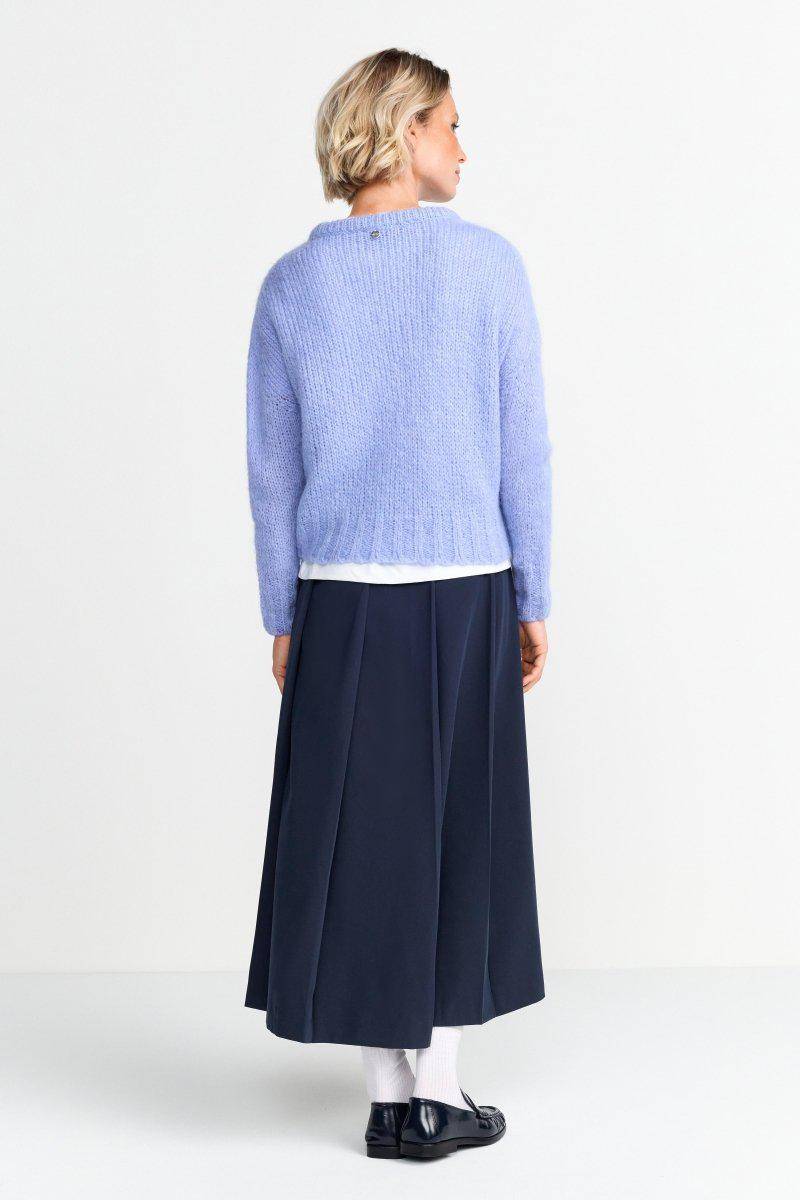 Eich & Royal Grobstrickpullover mit Rundhalsausschnitt Sonderangebote