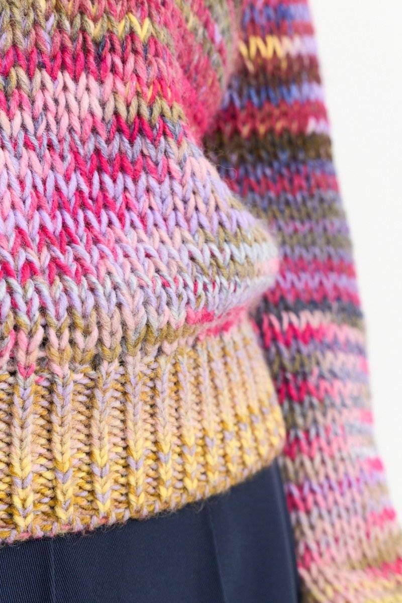 Eich & Royal Pullover aus buntem Melange-Strick Letzter Tag
