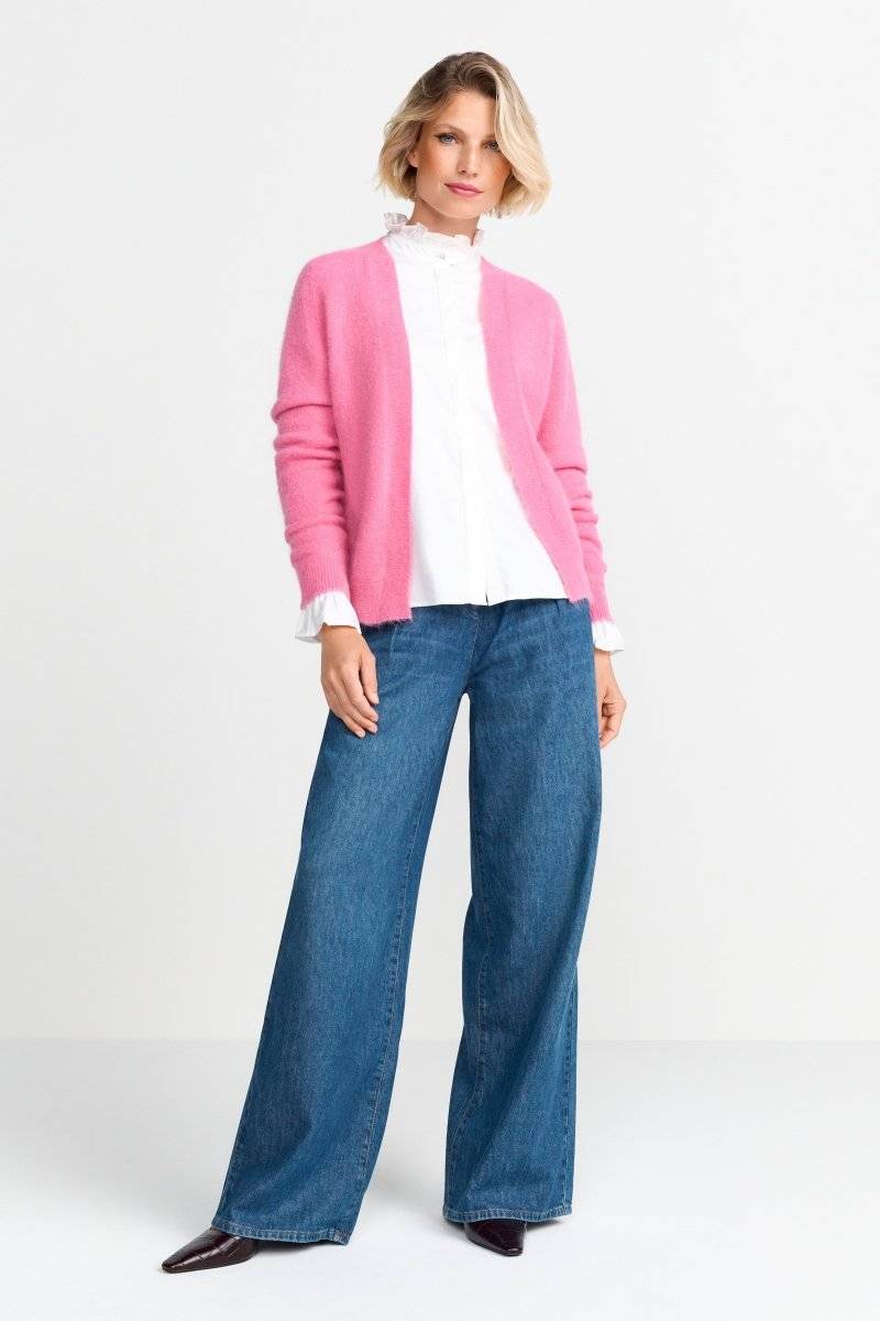 Eich & Royal Cardigan aus weicher Wollmischung Zeitbegrenzte Promotion