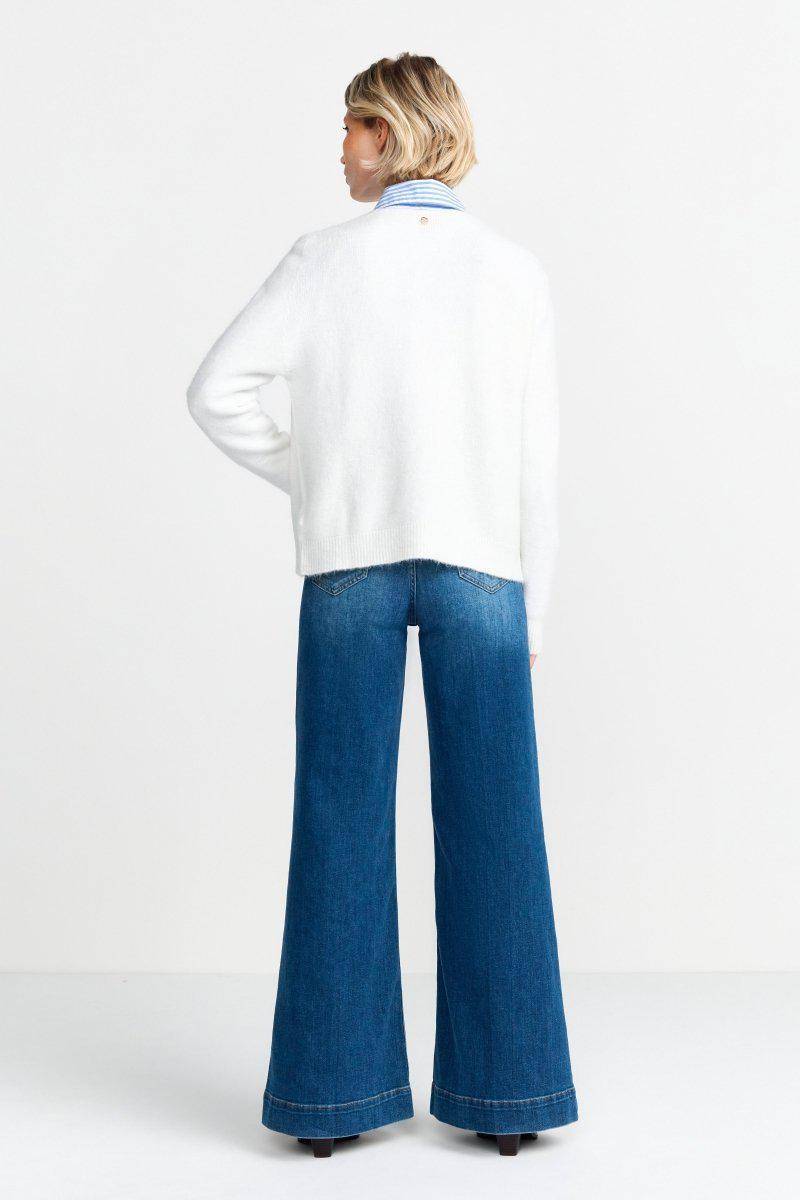 Eich & Royal Cardigan in softem Wollmix Sonderangebot der Fabrik