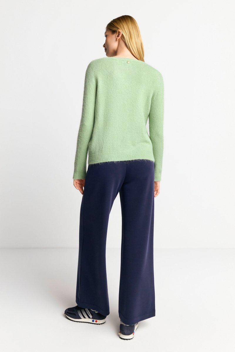 Eich & Royal Strickpullover aus weichem Materialmix Saisonschlussverkauf