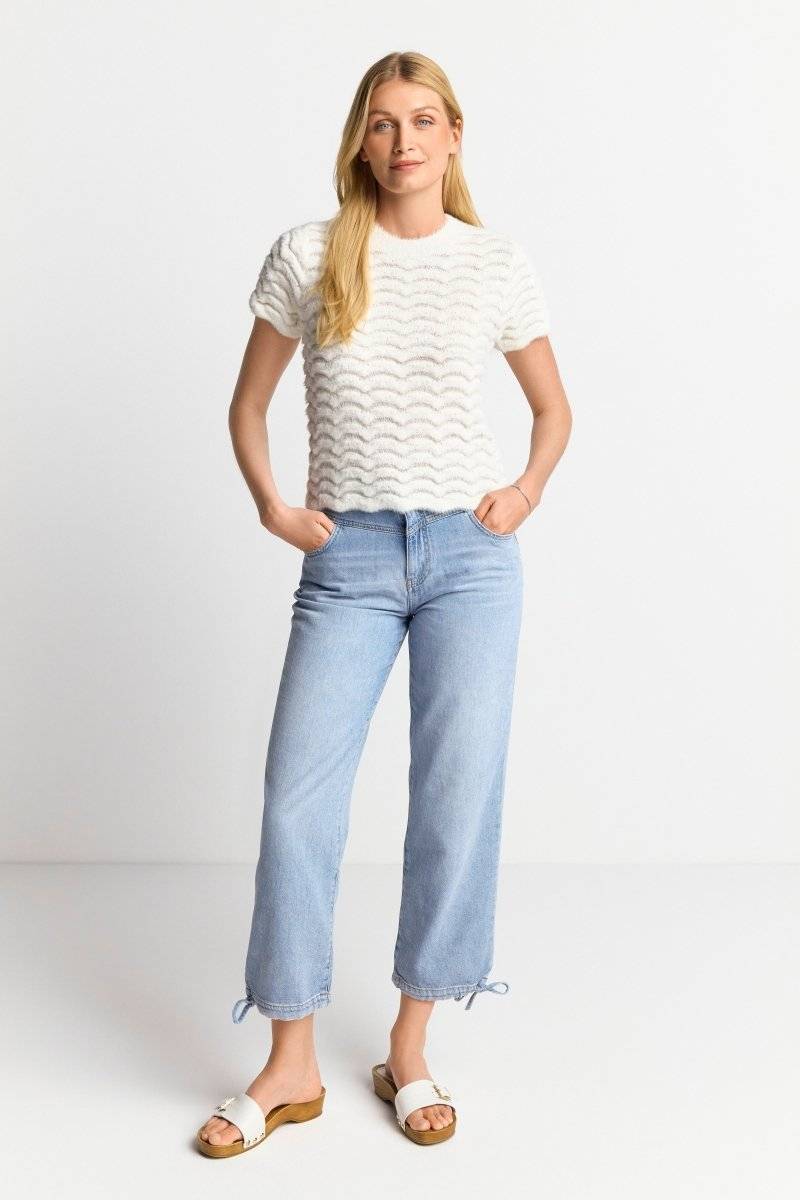Eich & Royal Strick-Shirt mit Paillettendetails Weihnachtsangebot