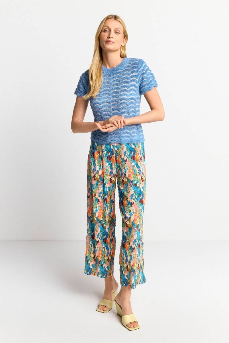Eich & Royal Strick-Shirt mit Paillettendetails Weihnachtsangebot