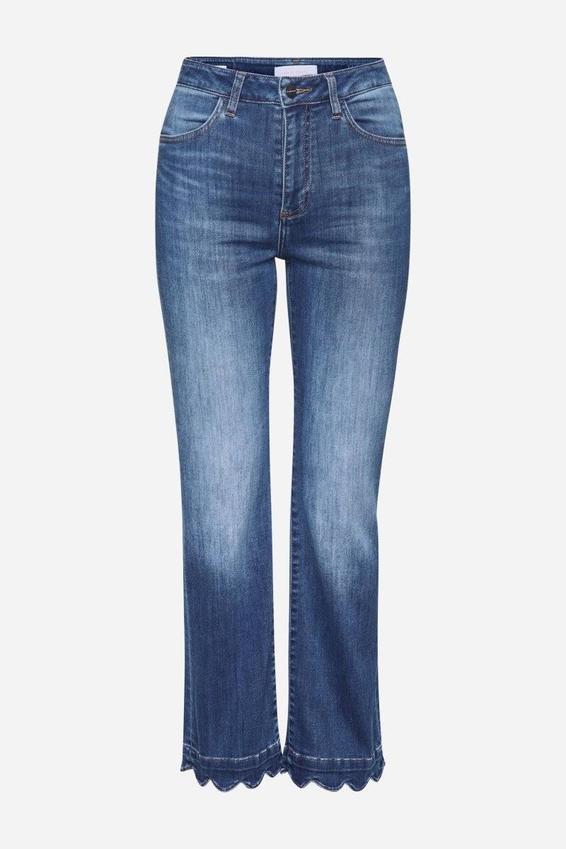 Eich & Royal Denim mit wellenförmigem Saum Bestseller