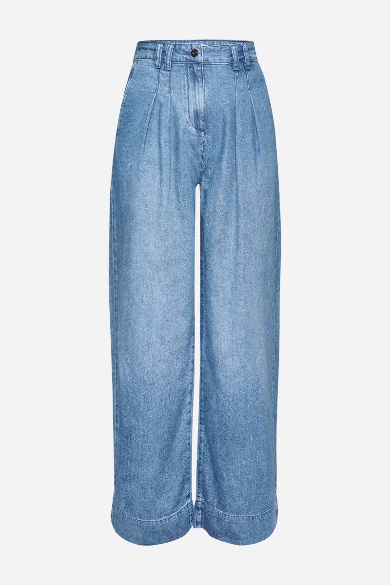 Eich & Royal Wide Leg Denim mit Bundfalten Saisonale Angebote