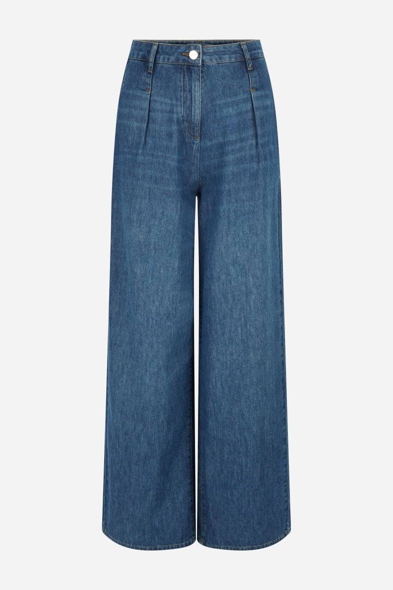 Eich & Royal Wide Leg Denim mit hoher Taille Sonderangebote