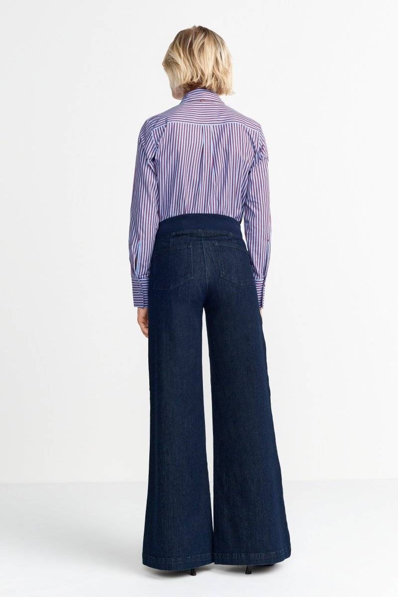 Eich & Royal Wide Leg Denim mit elastischem Bund Riesige Ersparnisse