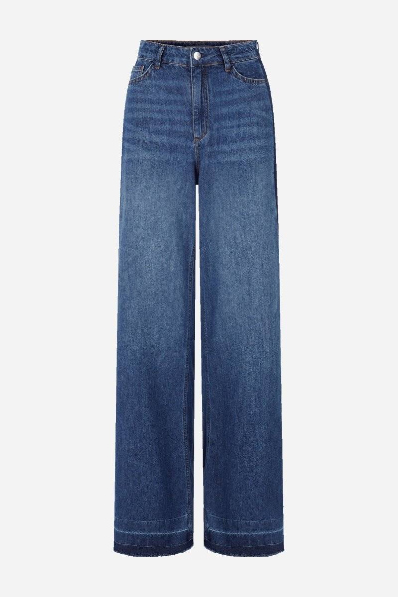 Eich & Royal Wide Leg Denim mit Seitenstreifen Letzte 2 Tage