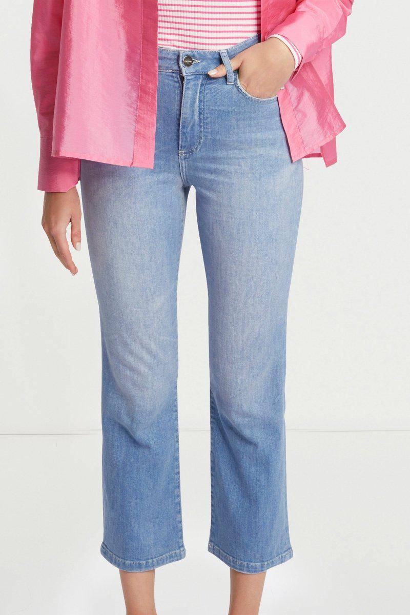 Eich & Royal Denim im Klick-Flare Stil Discount Store für neue Produkte