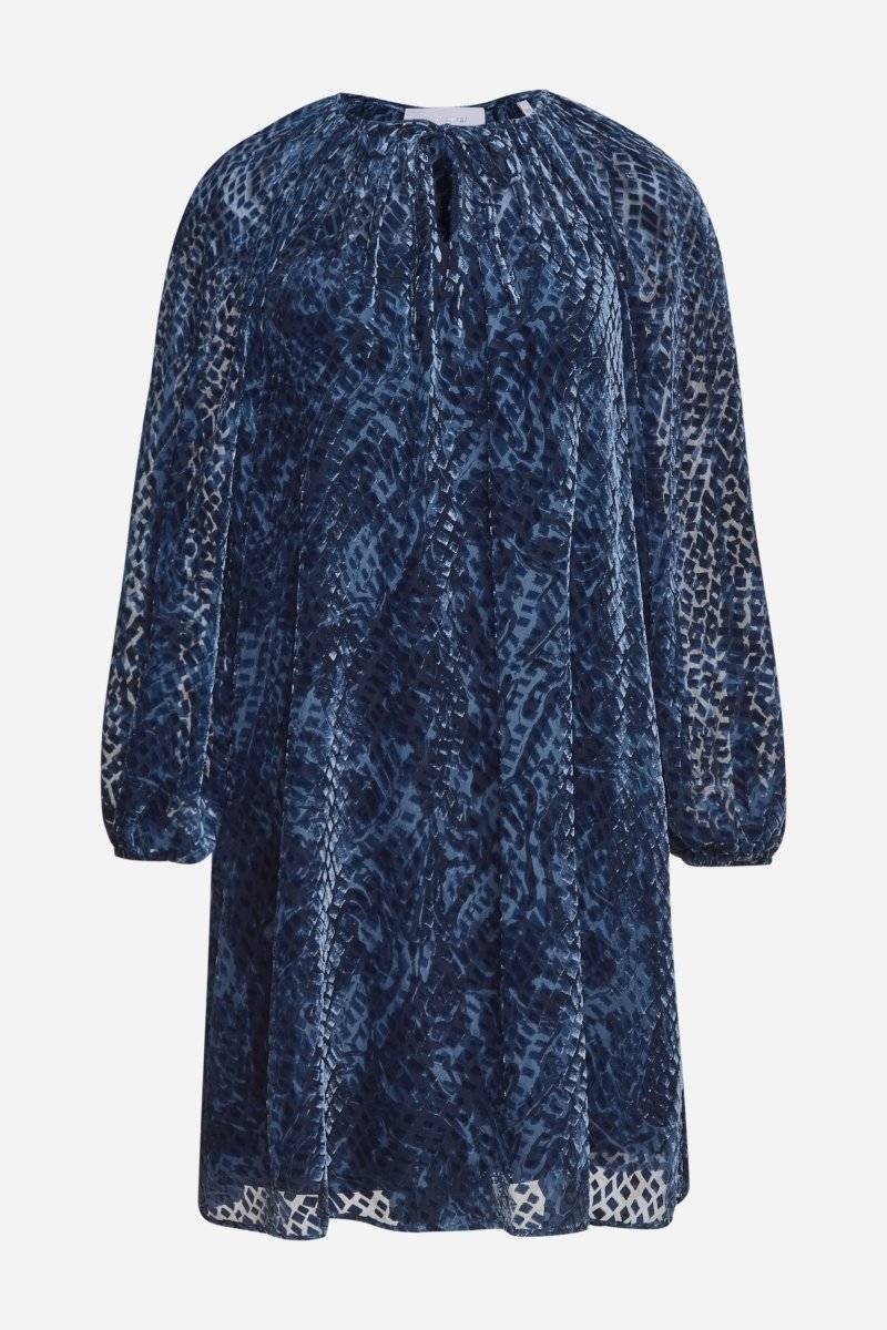 Eich & Royal Mini-Blusenkleid aus Samt Riesige Rabatte