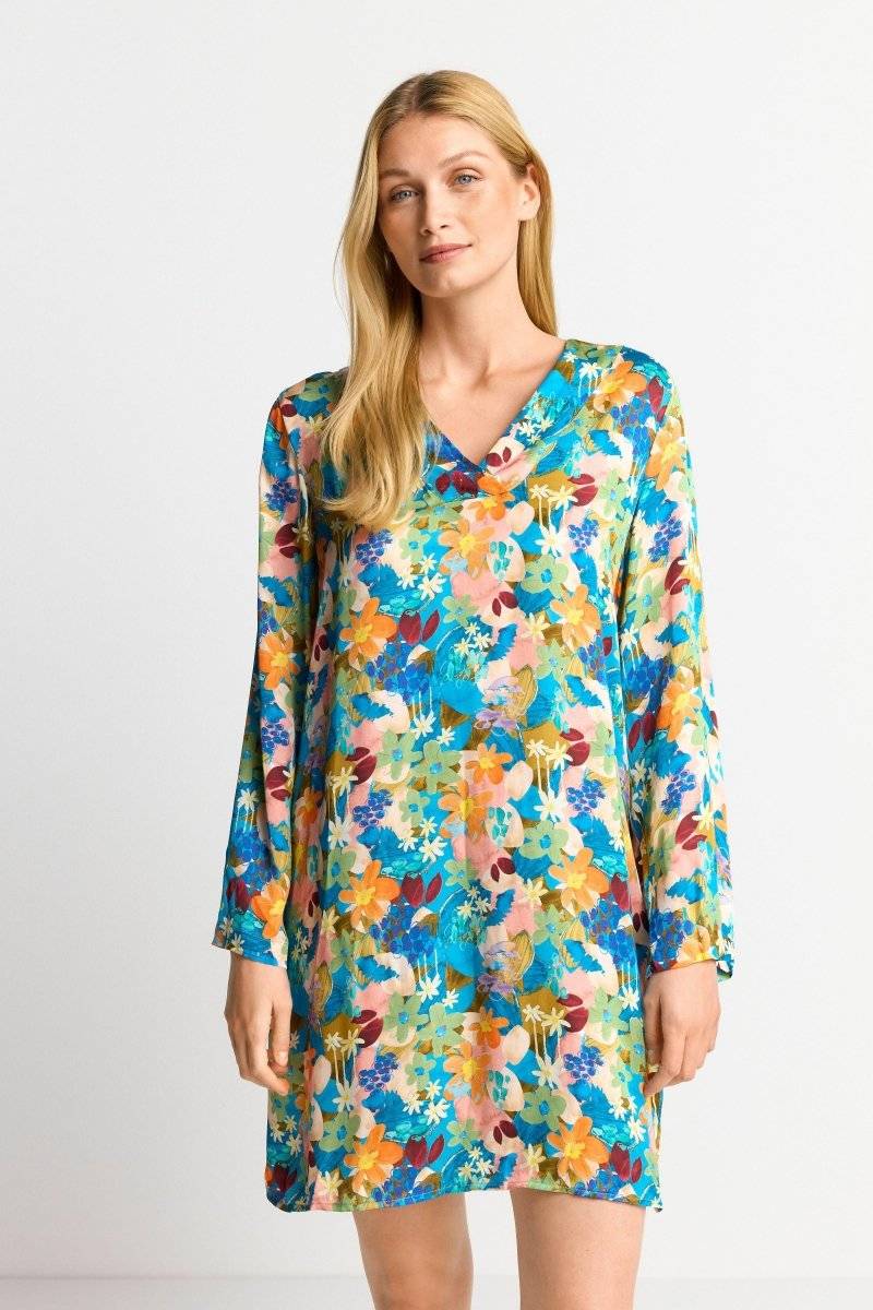 Eich & Royal Minikleid mit Blumenprint Speichern exportieren