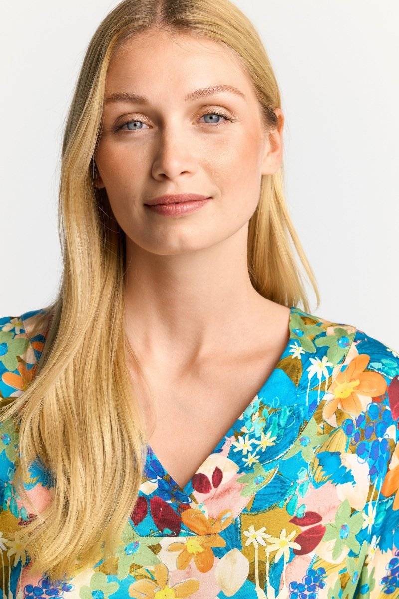 Eich & Royal Minikleid mit Blumenprint Speichern exportieren