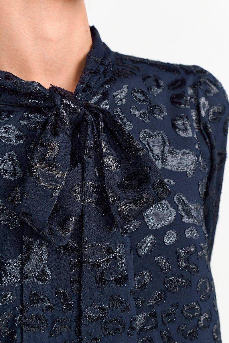Eich & Royal Minikleid mit Schleifenkragen Black Friday Preise