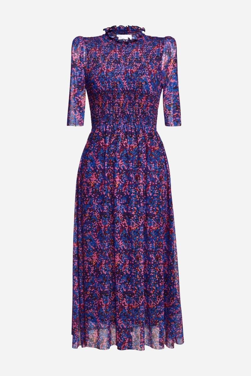 Eich & Royal Meshkleid mit Rüschenkragen 50% Rabatt für begrenzte Zeit