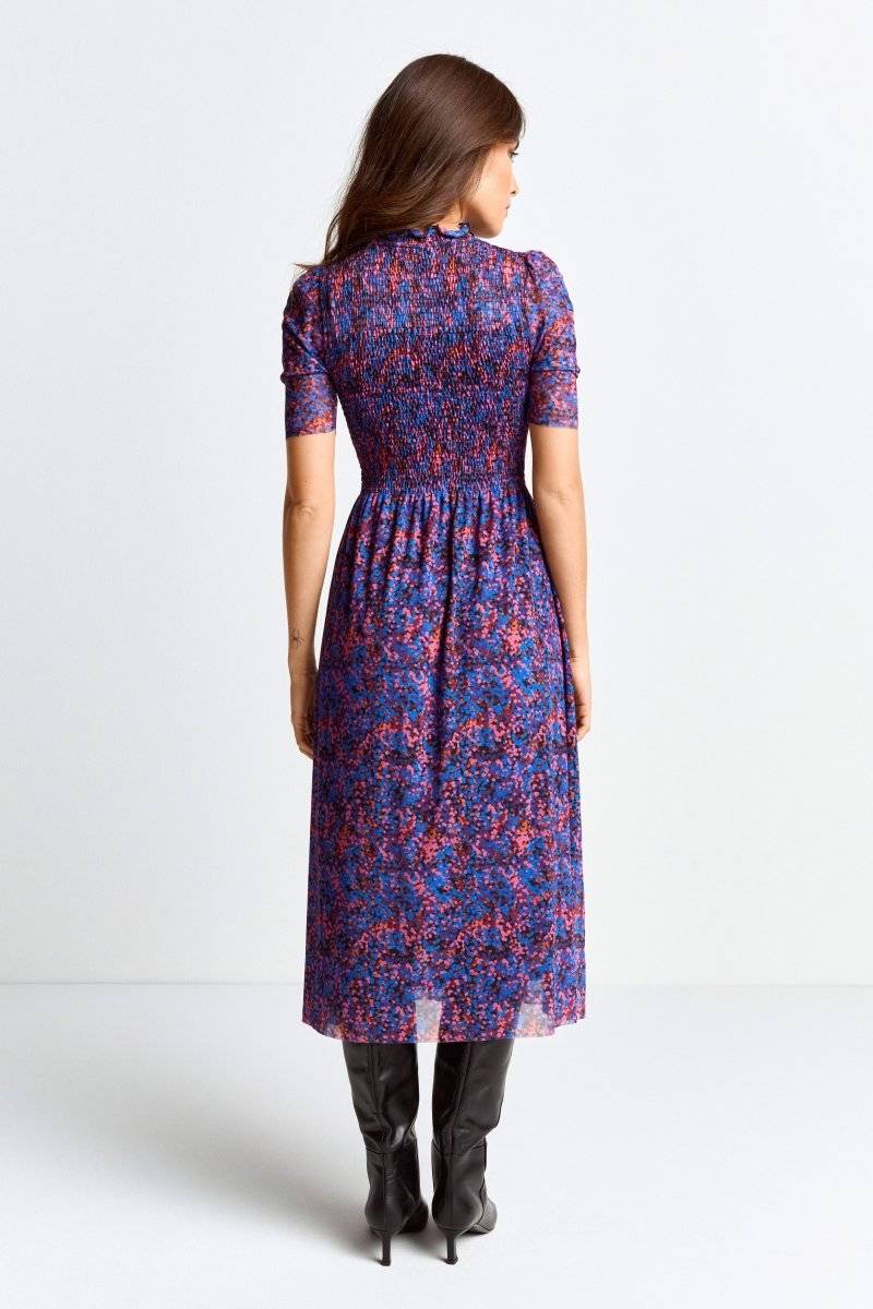 Eich & Royal Meshkleid mit Rüschenkragen 50% Rabatt für begrenzte Zeit