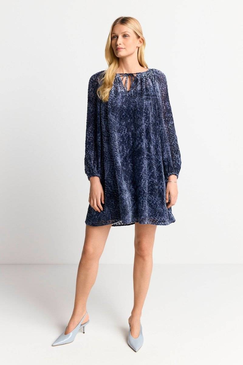 Eich & Royal Mini-Blusenkleid aus Samt Rabatte dieses Monats