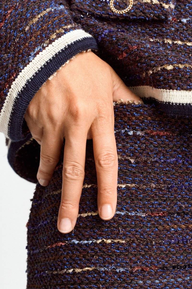 Eich & Royal Bouclé-Rock in Midilänge Sonderangebot