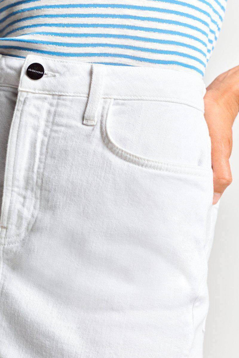 Eich & Royal Denim-Rock mit Schlitz Preisnachlass