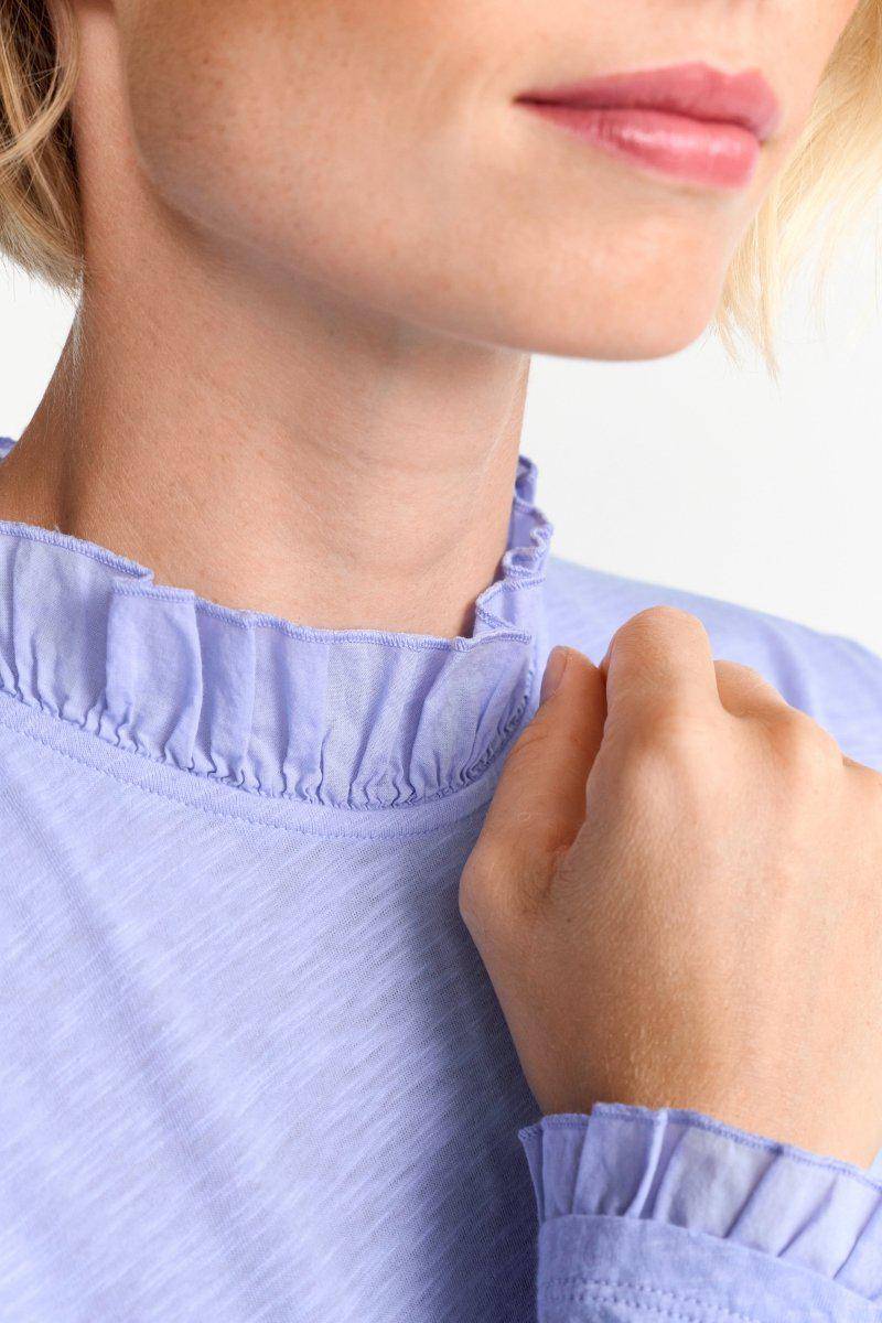 Eich & Royal Longsleeve mit Frill-Kragen Neueste Stile