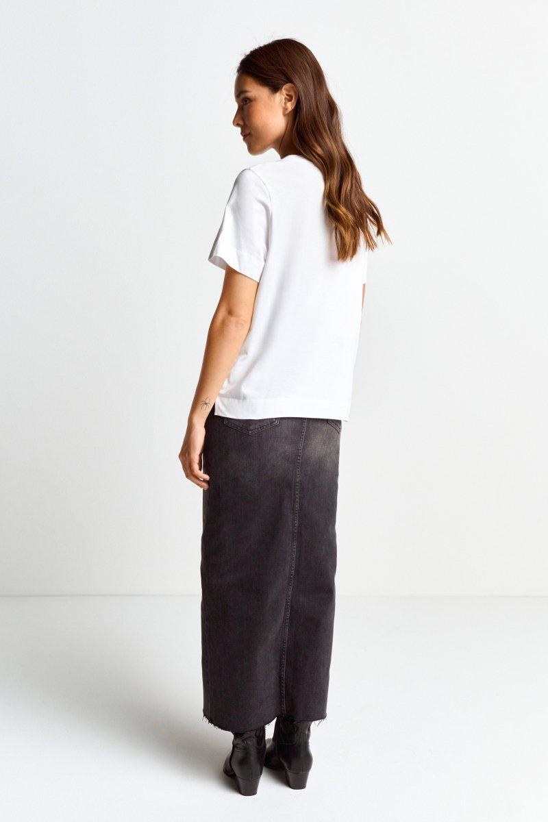 Eich & Royal T-Shirt mit Fashion-Illustration Bis zu 50% Rabatt