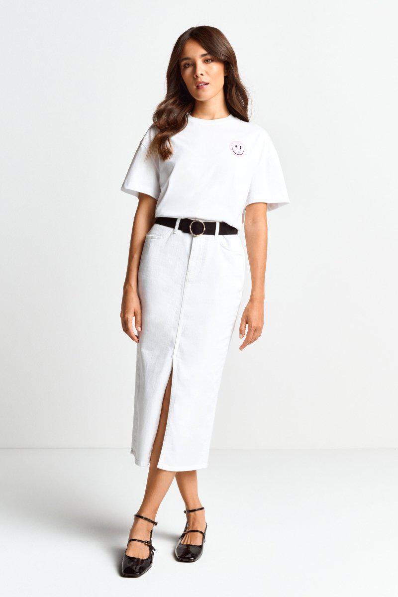Eich & Royal Statement-Shirt mit Crew-Neck Super Rabatt