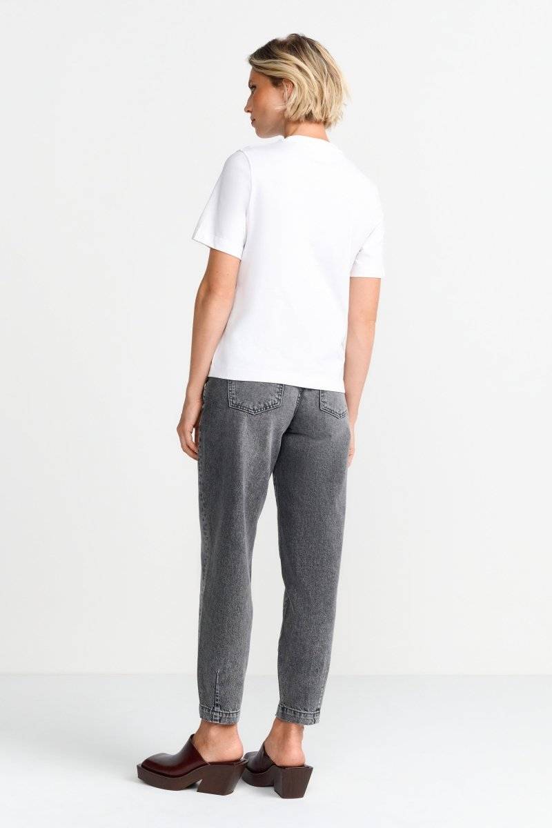 Eich & Royal T-Shirt mit Flockdruck Black Friday Preise