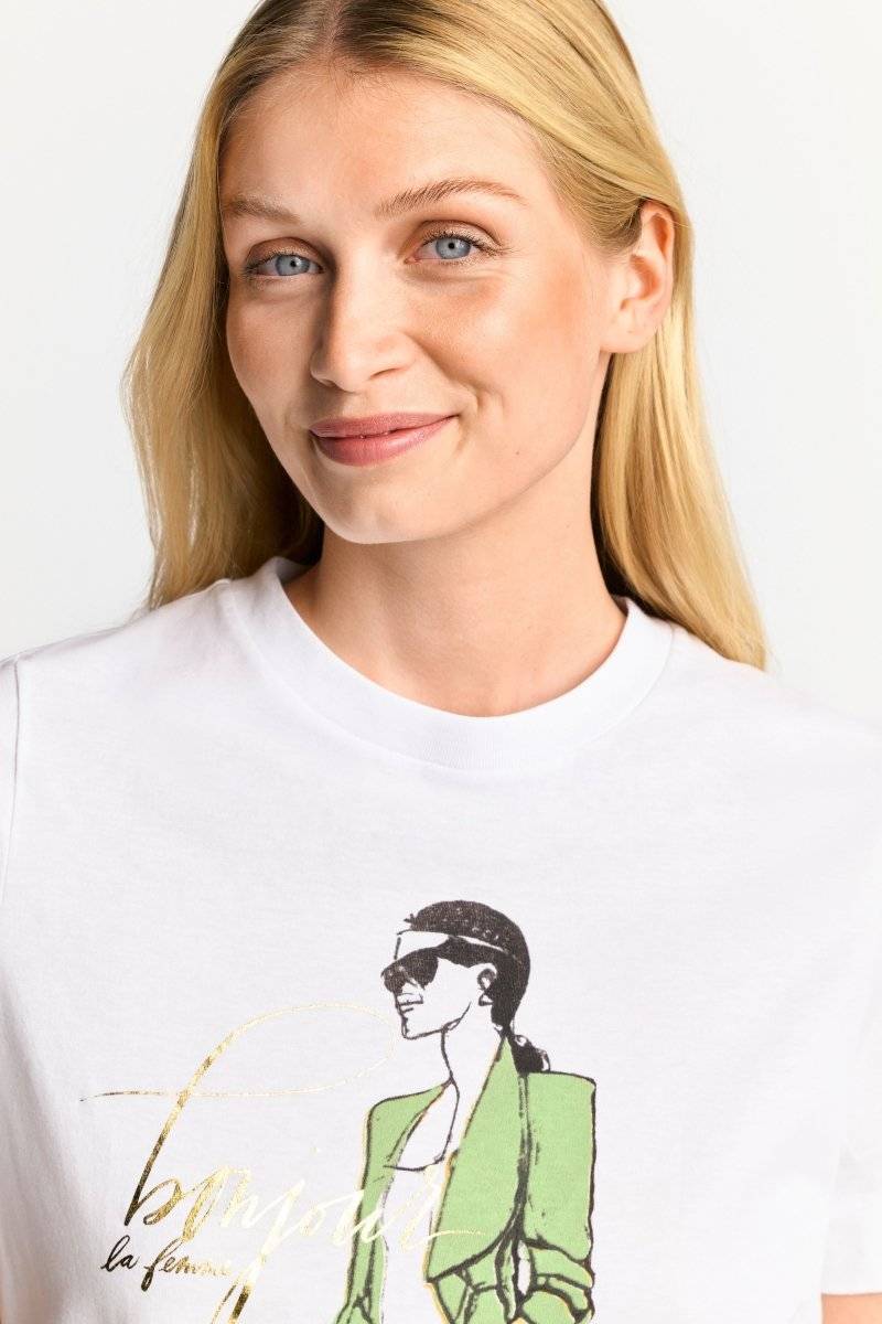 Eich & Royal T-Shirt mit Illustrations-Print Exklusivangebot