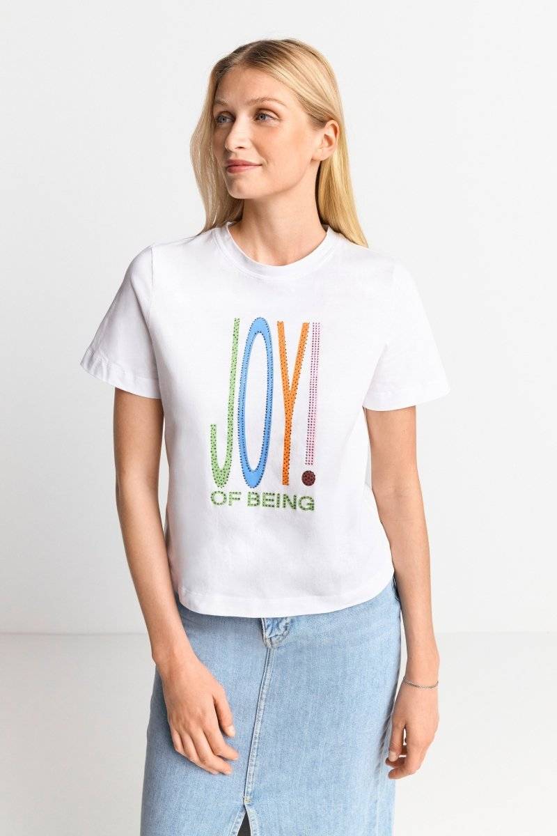 Eich & Royal T-Shirt mit Strassverzierung Cyber Monday