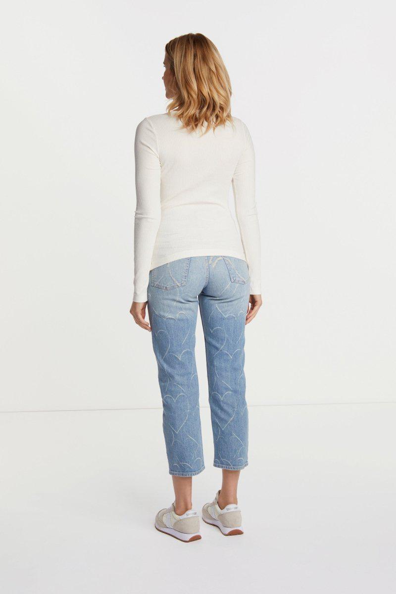Eich & Royal Rib-Longsleeve mit Rundhals Osterangebot