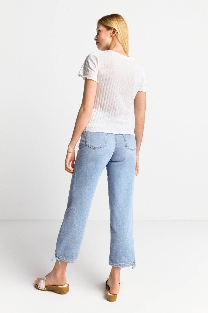 Eich & Royal Figurbetontes Rib-Shirt Muttertagsangebot