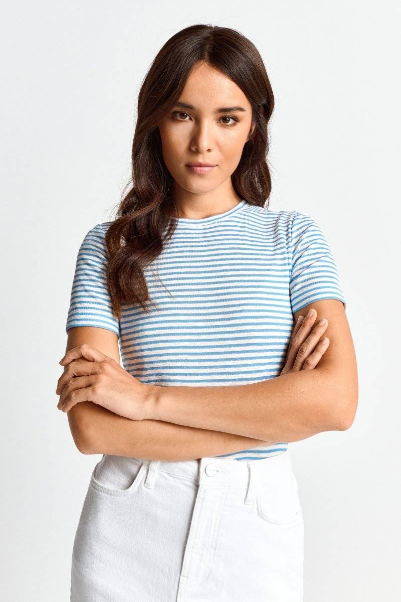 Eich & Royal T-Shirt mit Metallfäden Saisonale Angebote