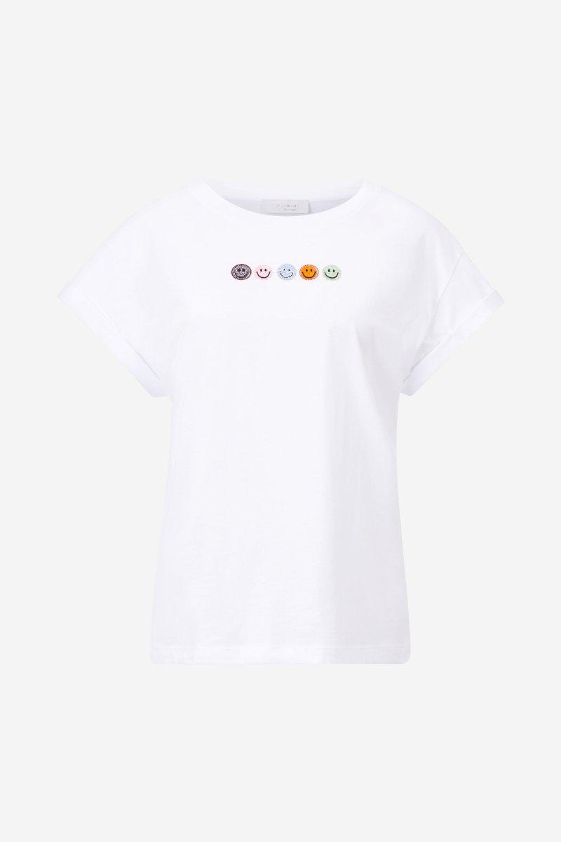 Eich & Royal T-Shirt mit Strass-Applikationen Räumungsverkauf