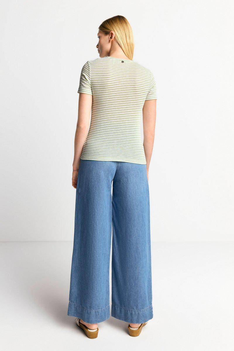 Eich & Royal T-Shirt mit Metallfäden Super Sparpreis