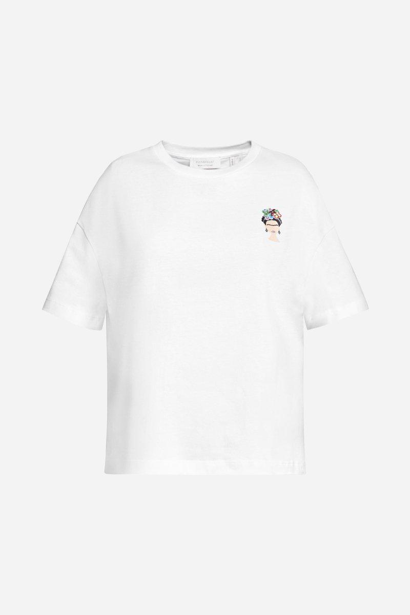 Eich & Royal T-Shirt mit Frida Kahlo-Applikation Nur noch ein Tag übrig