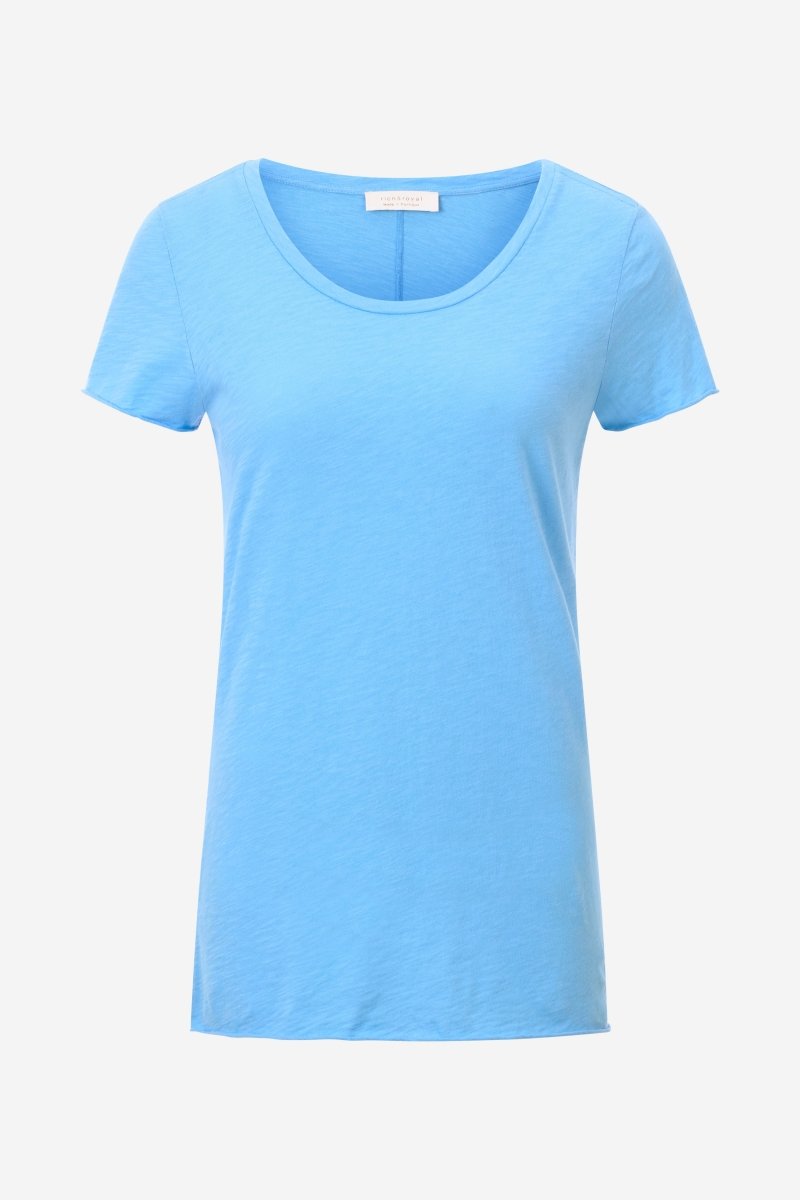 Eich & Royal Luftiges T-Shirt in Cruise Blue Super Rabatt