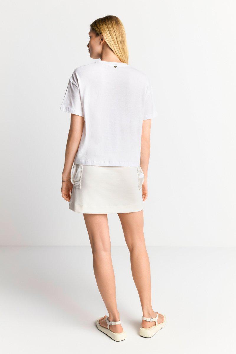 Eich & Royal Statement-Shirt mit Crew-Neck 50% Rabatt mit kostenlosem Versand