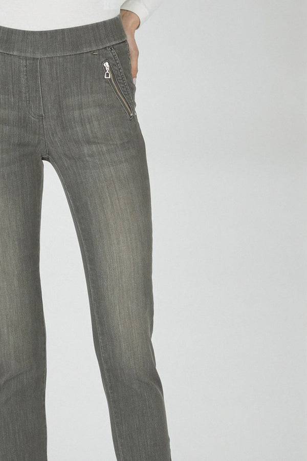 Robbe & Berking ROBELL NENA 09 JEANS DUNKLES OLIV Neueste Mode