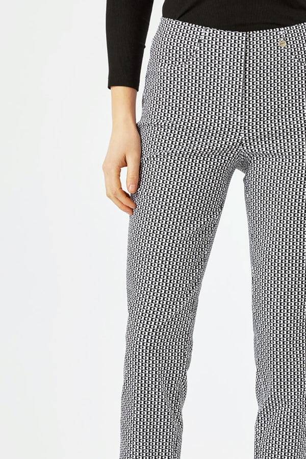 Robbe & Berking ROBELL BELLA 09 HOSEN SCHWARZ Letzte 3 Tage