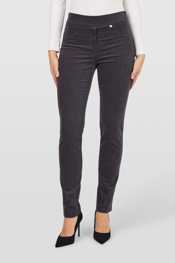 Robbe & Berking ROBELL ROSE CORD HOSEN GRAU Vatertagsangebot
