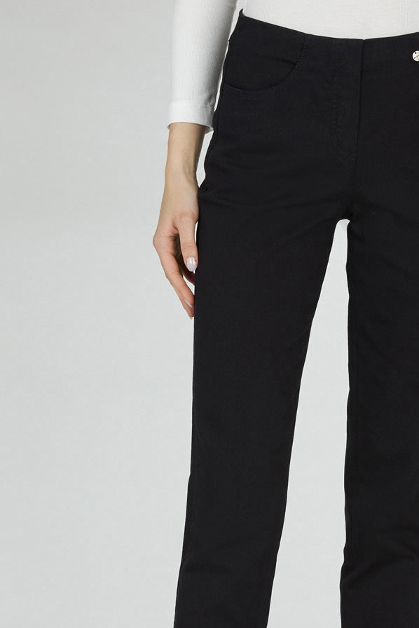 Robbe & Berking ROBELL BELLA JEANS SCHWARZ Großer Ausverkauf