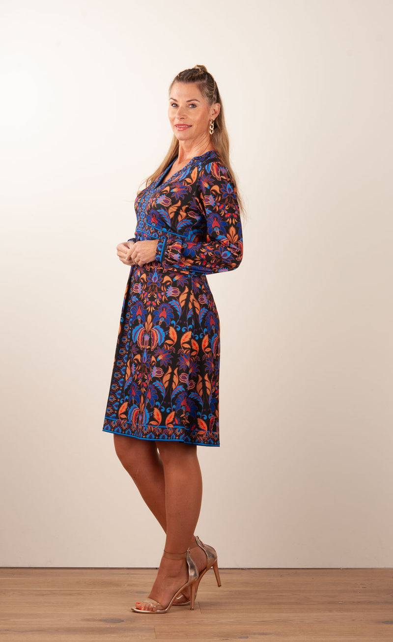 Hale Bob Kleid Schwarz | Blau | Multicolor Wochenangebot