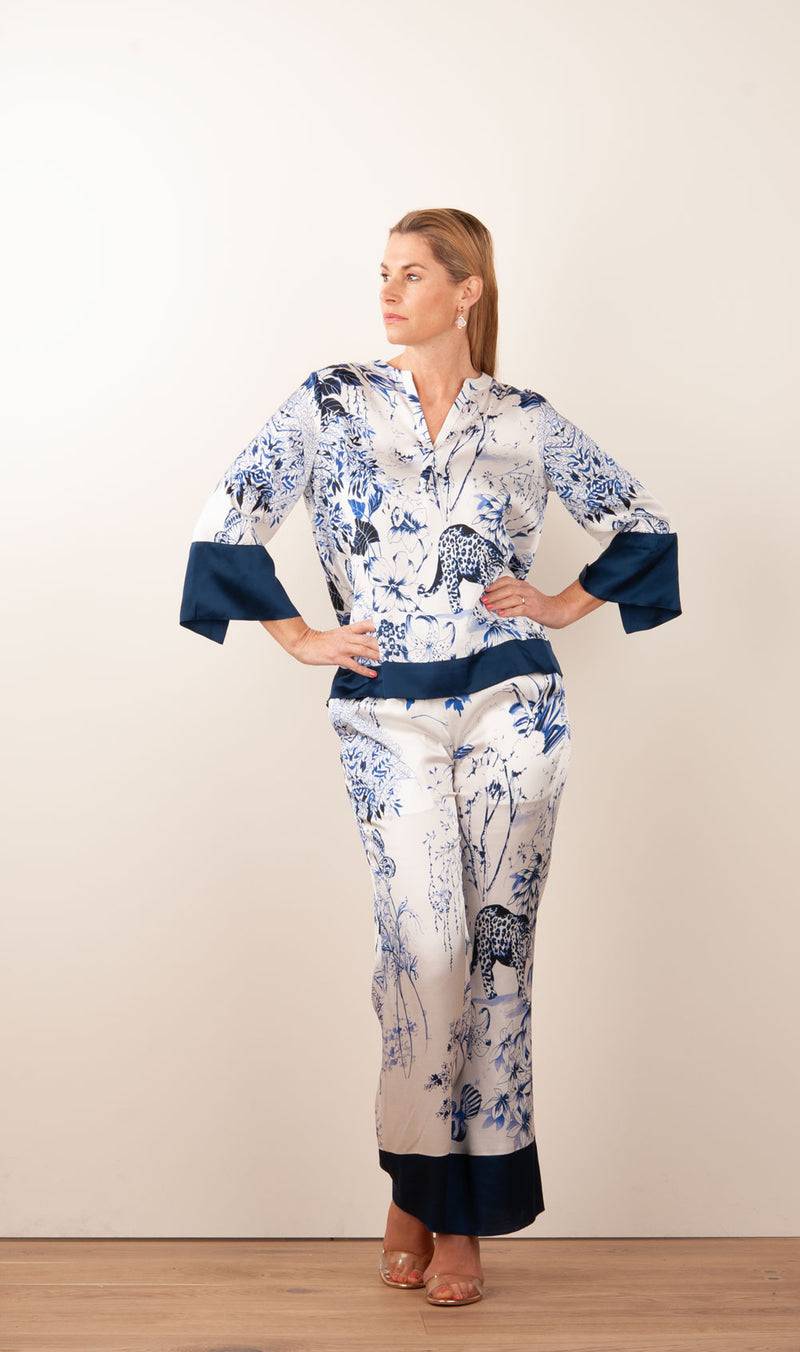 Grace Hose Blau | Grün | Multicolor Cyber Monday