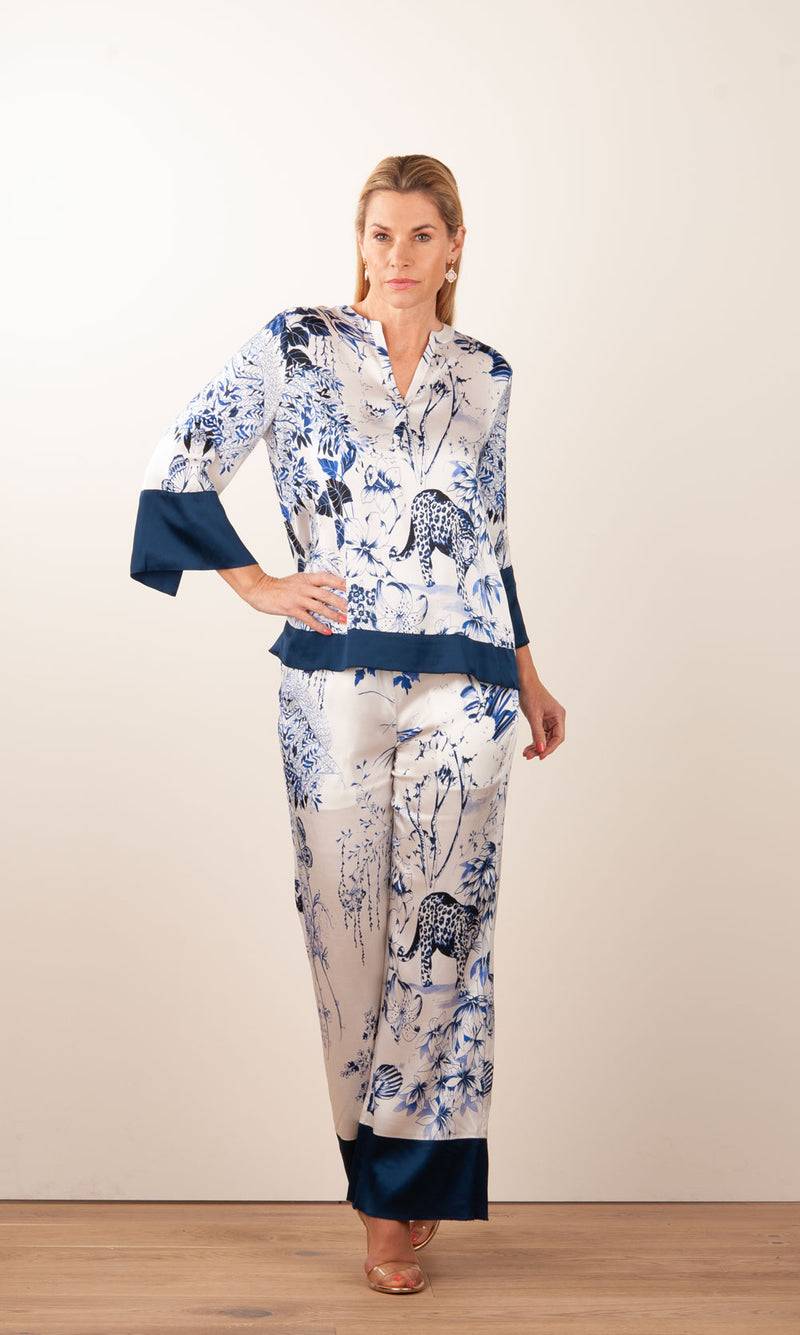 Grace Hose Blau | Grün | Multicolor Cyber Monday