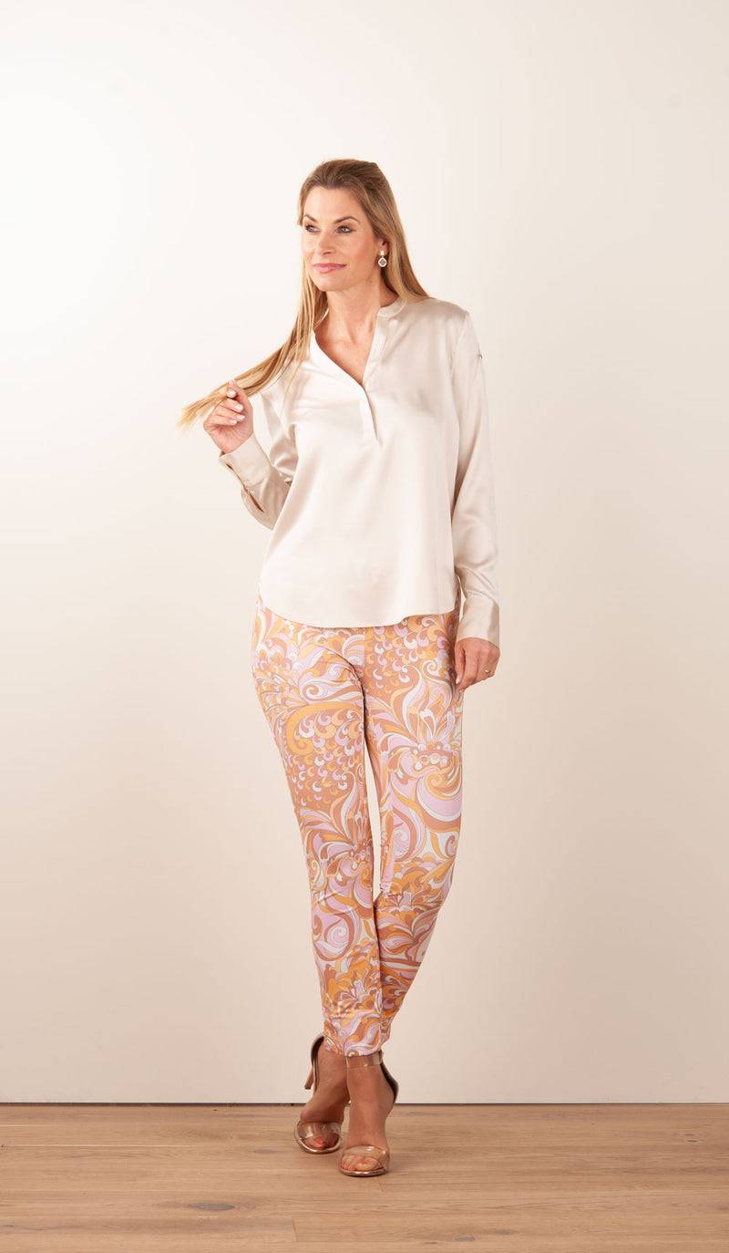Seductive Hose „Sabrina“ Puder | Orange | Multicolor Neuheiten