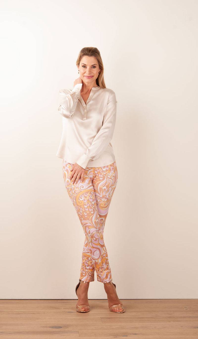Seductive Hose „Sabrina“ Puder | Orange | Multicolor Neuheiten