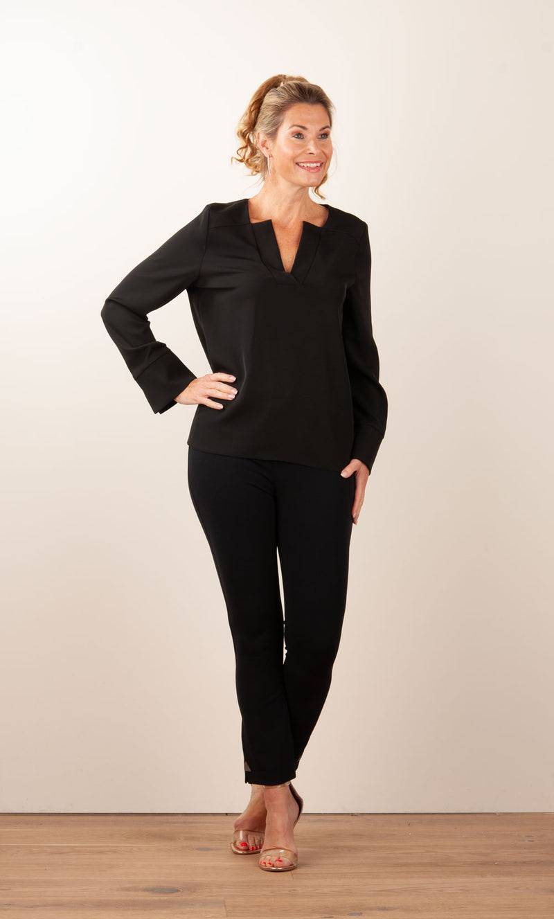 PIU&PIU Blusenshirt Schwarz Bestseller