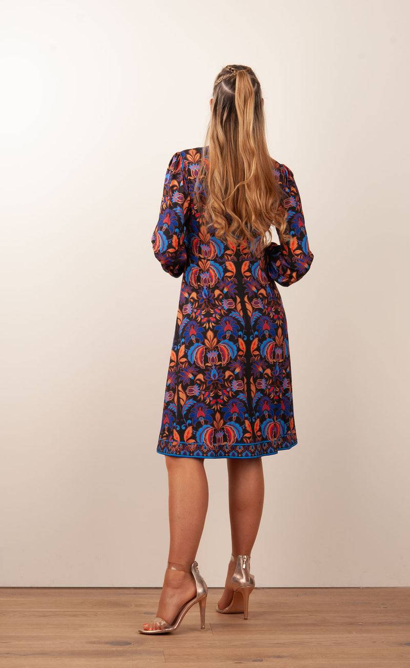 Hale Bob Kleid Schwarz | Blau | Multicolor Neueste Stile