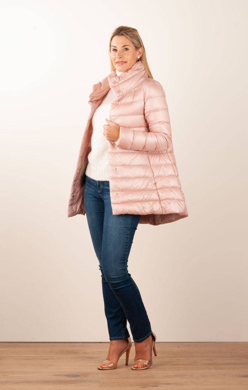 Herno Daunenmantel Rosa Fabrikladen