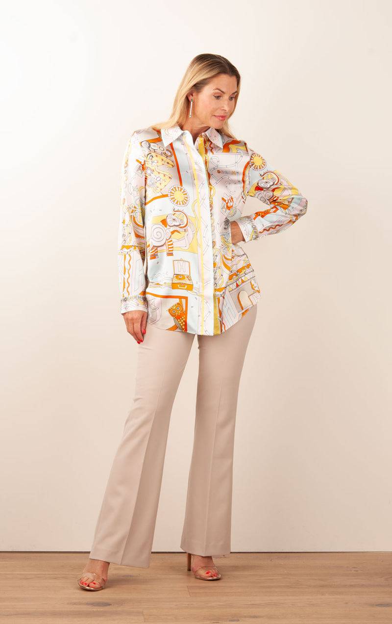 Herzensangelegenheit Bluse Puder | Multicolor Muttertagsangebot