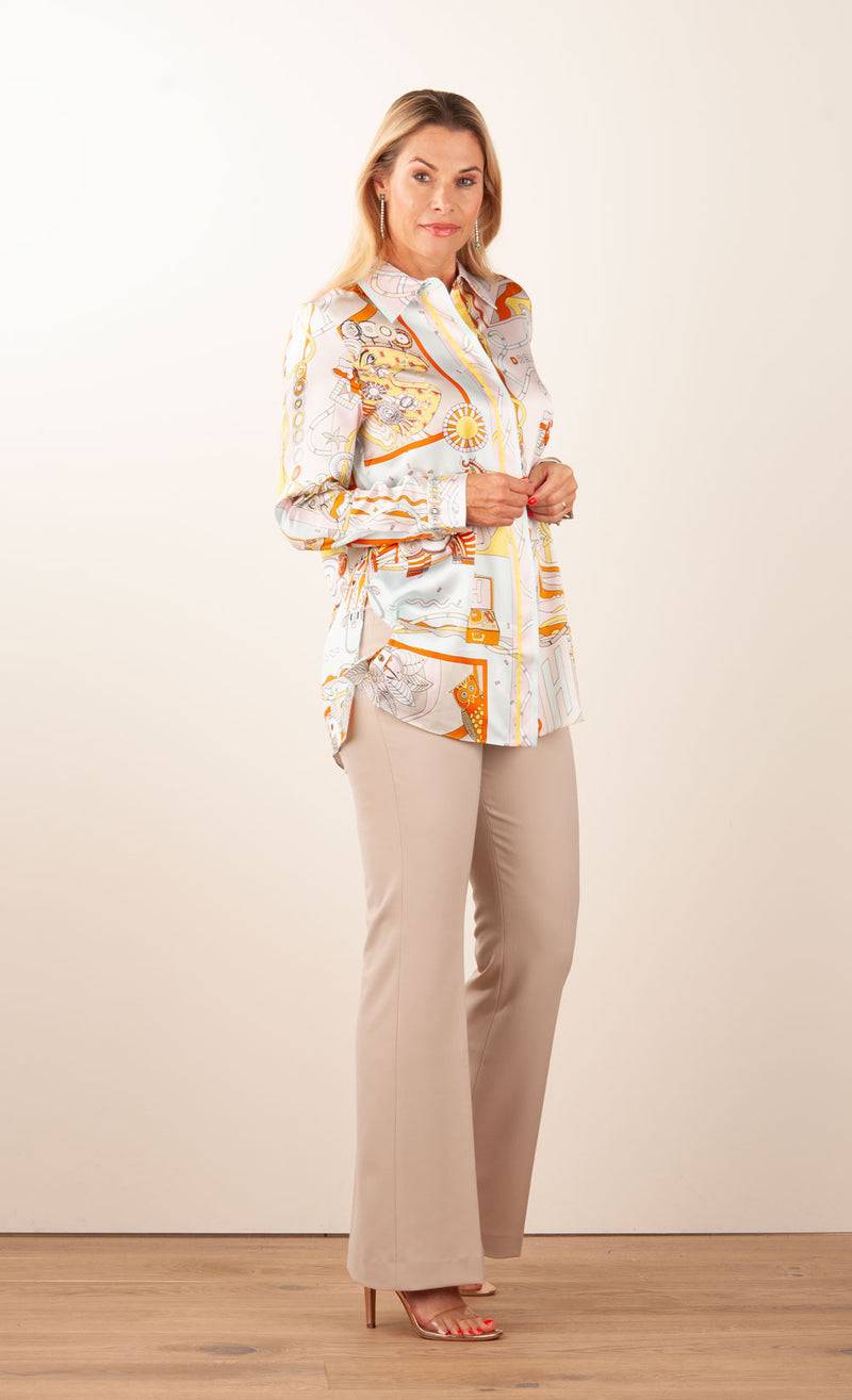 Herzensangelegenheit Bluse Puder | Multicolor Muttertagsangebot